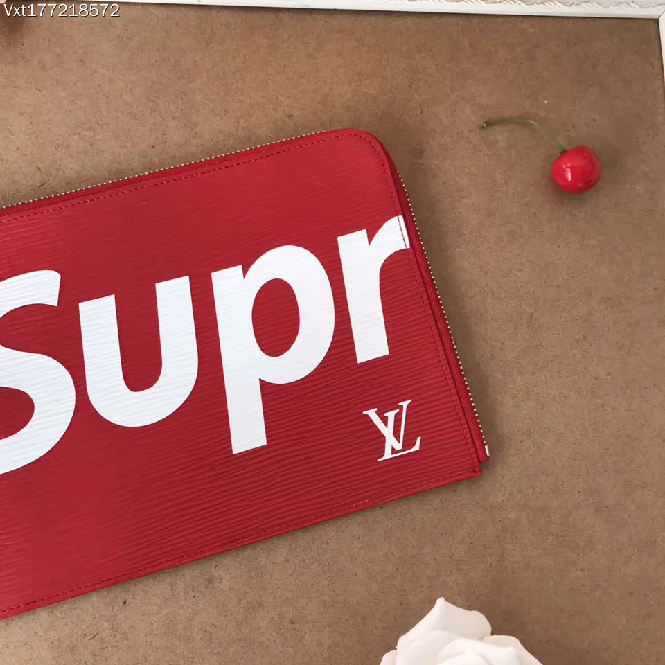 supreme louis vuitton - Rojo