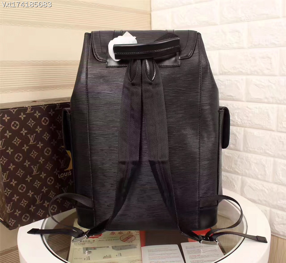 supreme louis vuitton - Negro