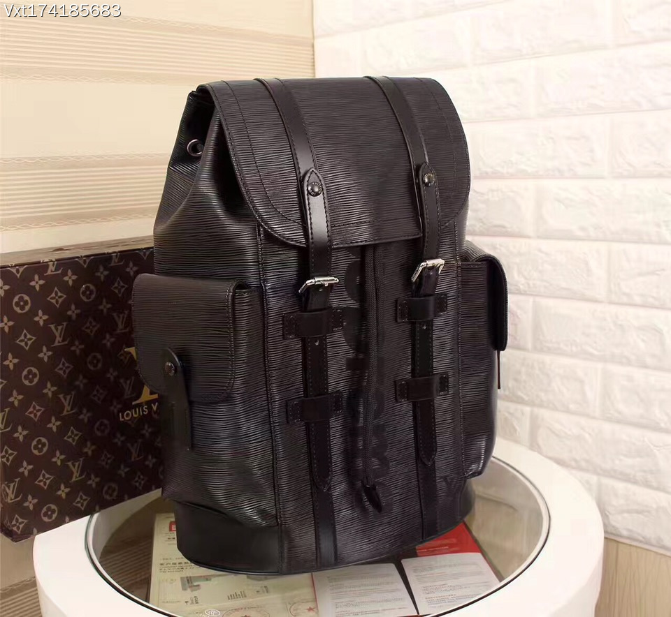 supreme louis vuitton - Negro