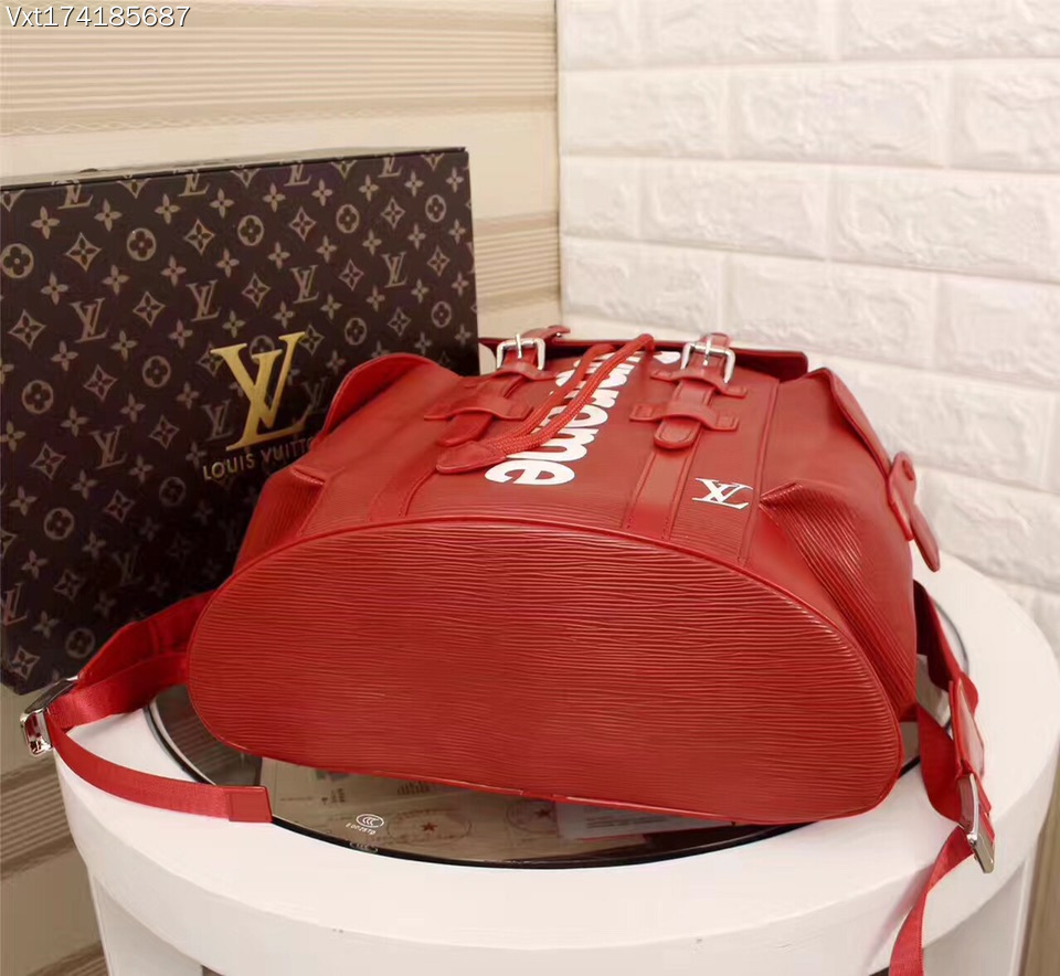 supreme louis vuitton - Rojo