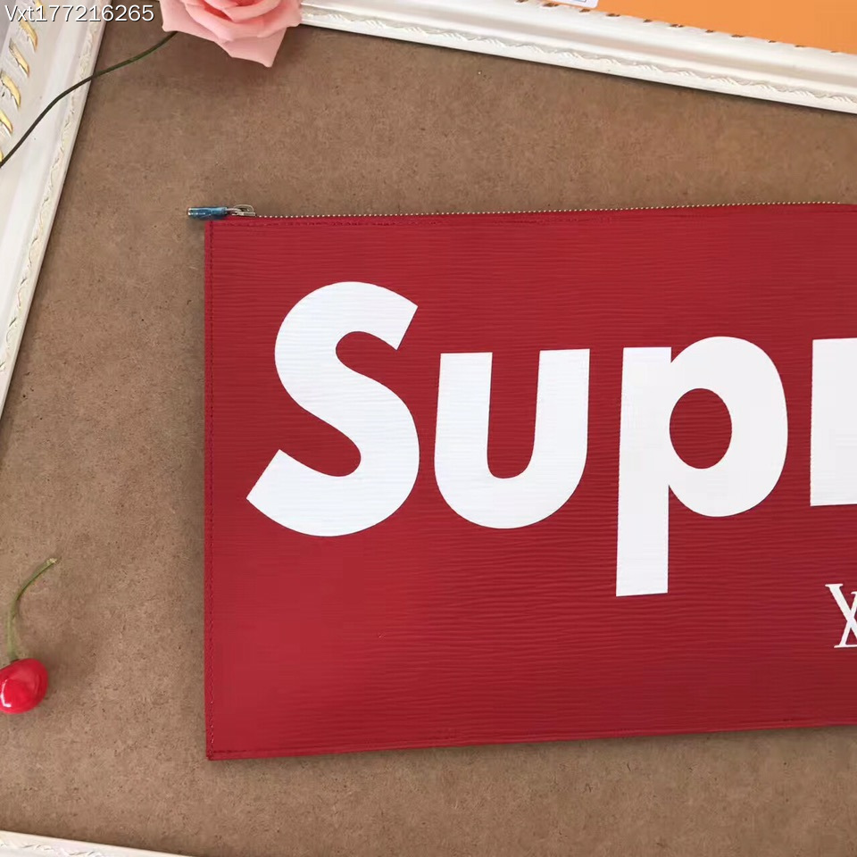 supreme louis vuitton - Rojo