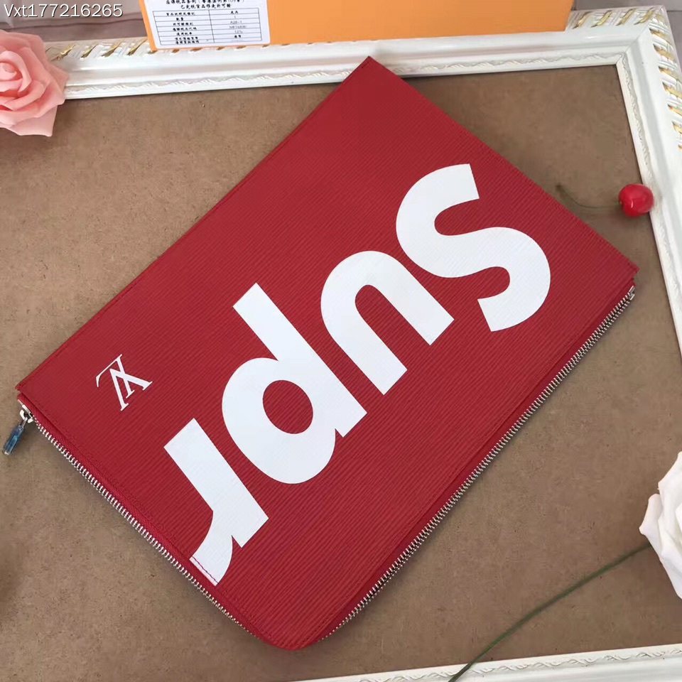 supreme louis vuitton - Rojo