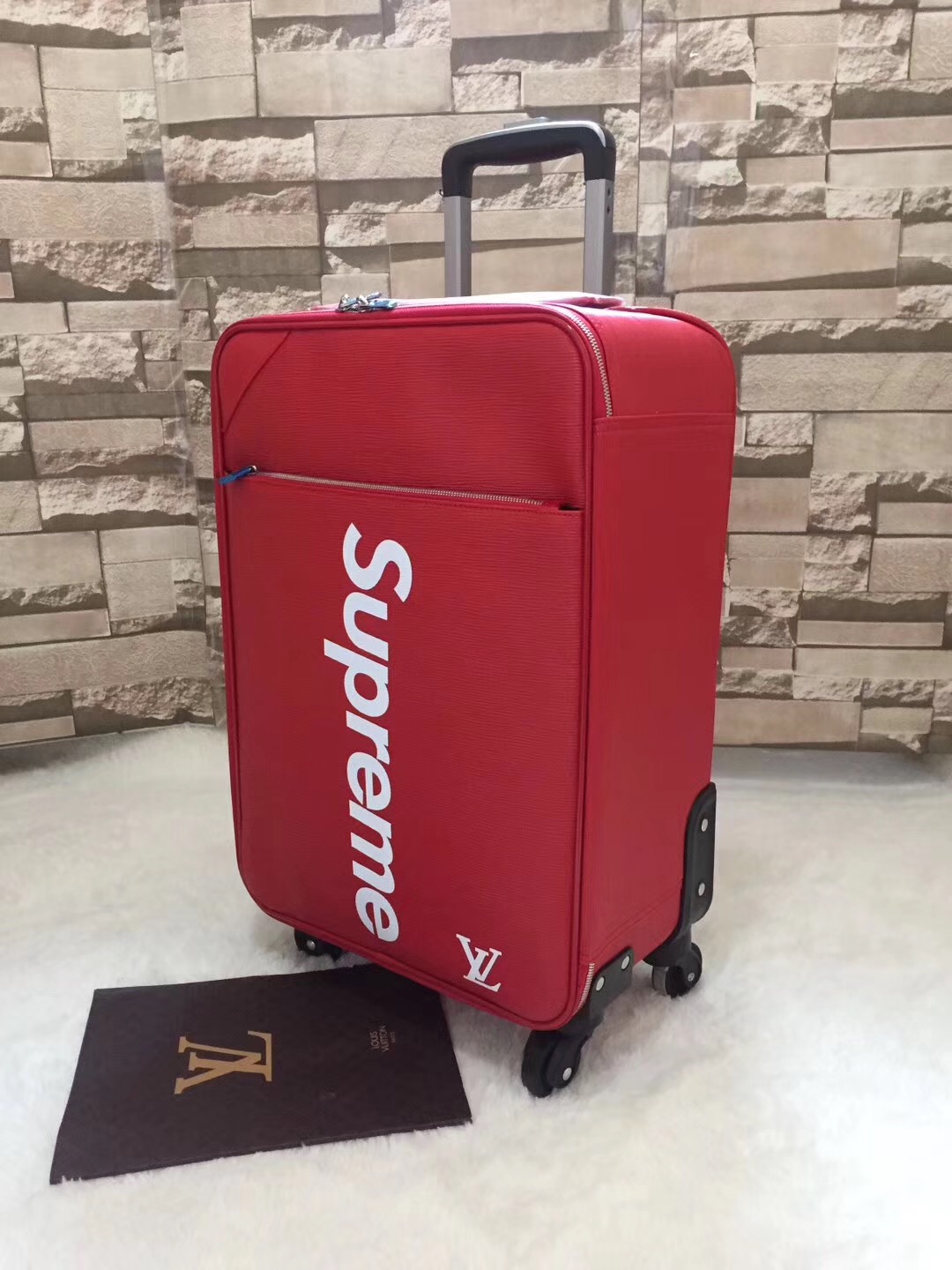 supreme louis vuitton - Rojo