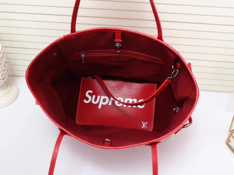 supreme louis vuitton - Rojo