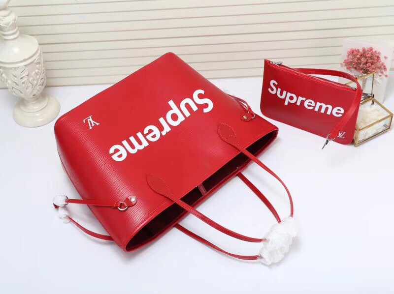 supreme louis vuitton - Rojo