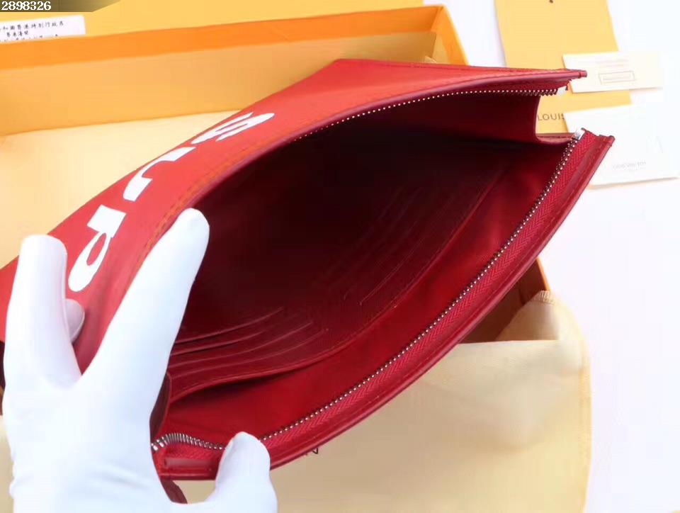 supreme louis vuitton - Rojo