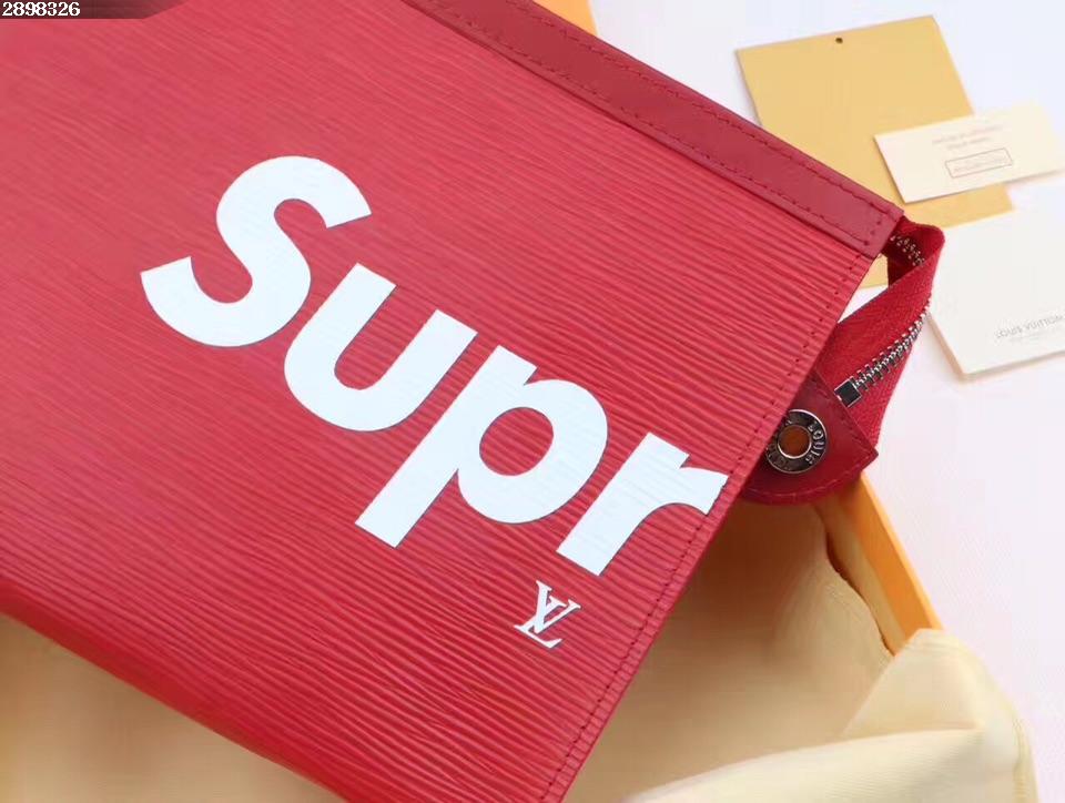 supreme louis vuitton - Rojo