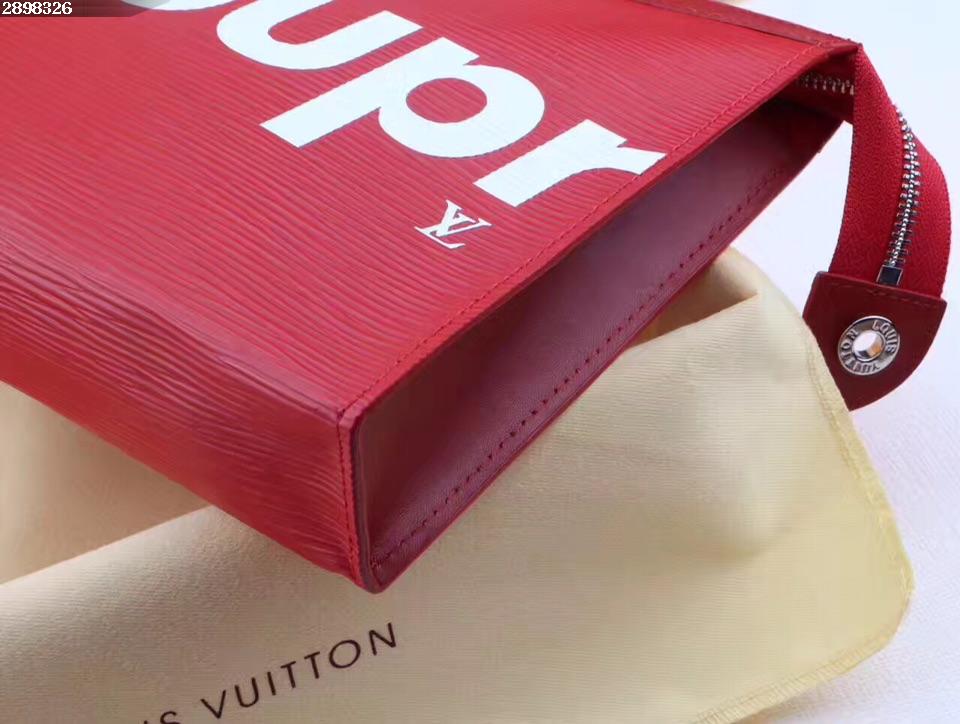 supreme louis vuitton - Rojo
