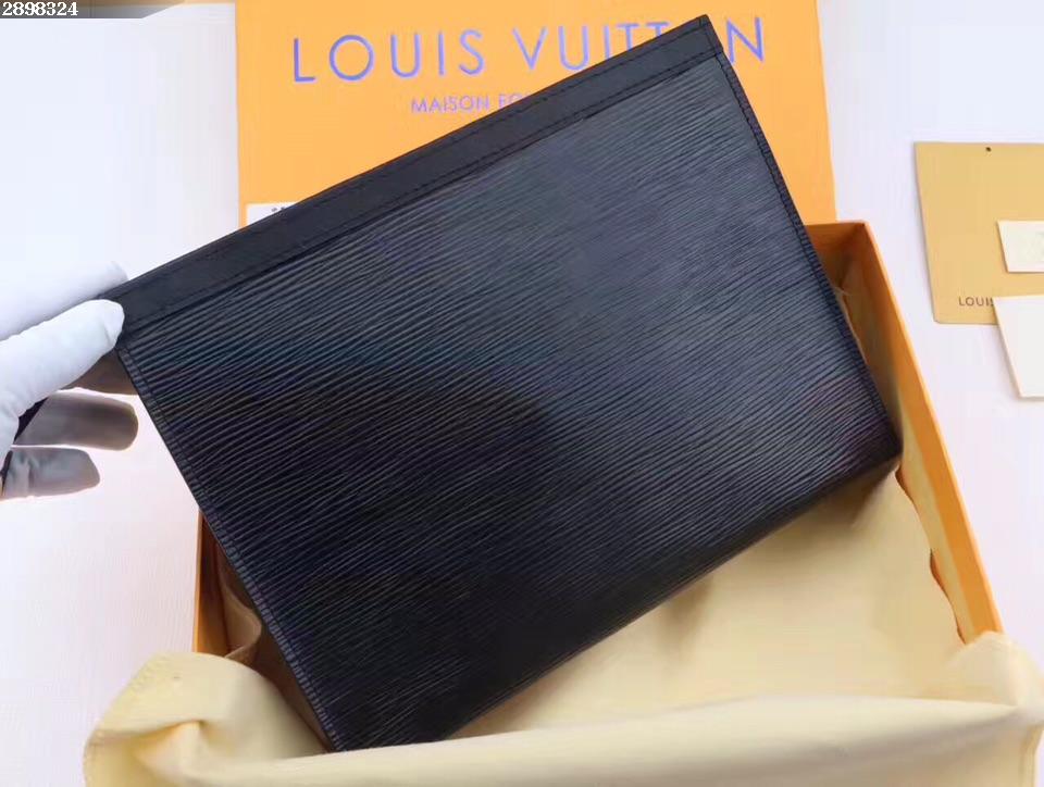 supreme louis vuitton - Negro
