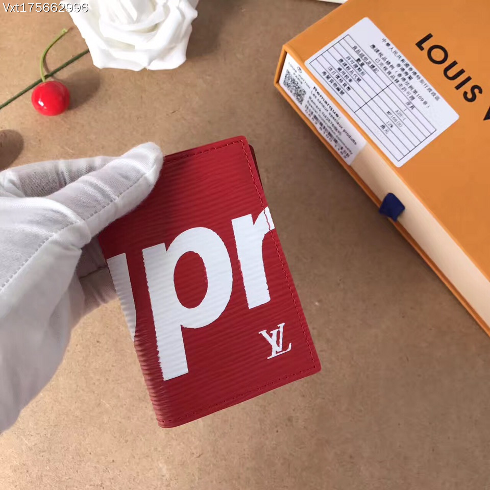 supreme louis vuitton - Rojo