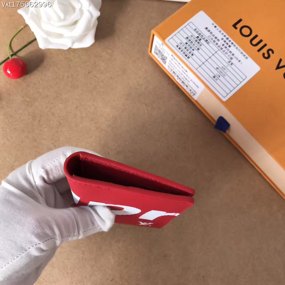 supreme louis vuitton - Rojo