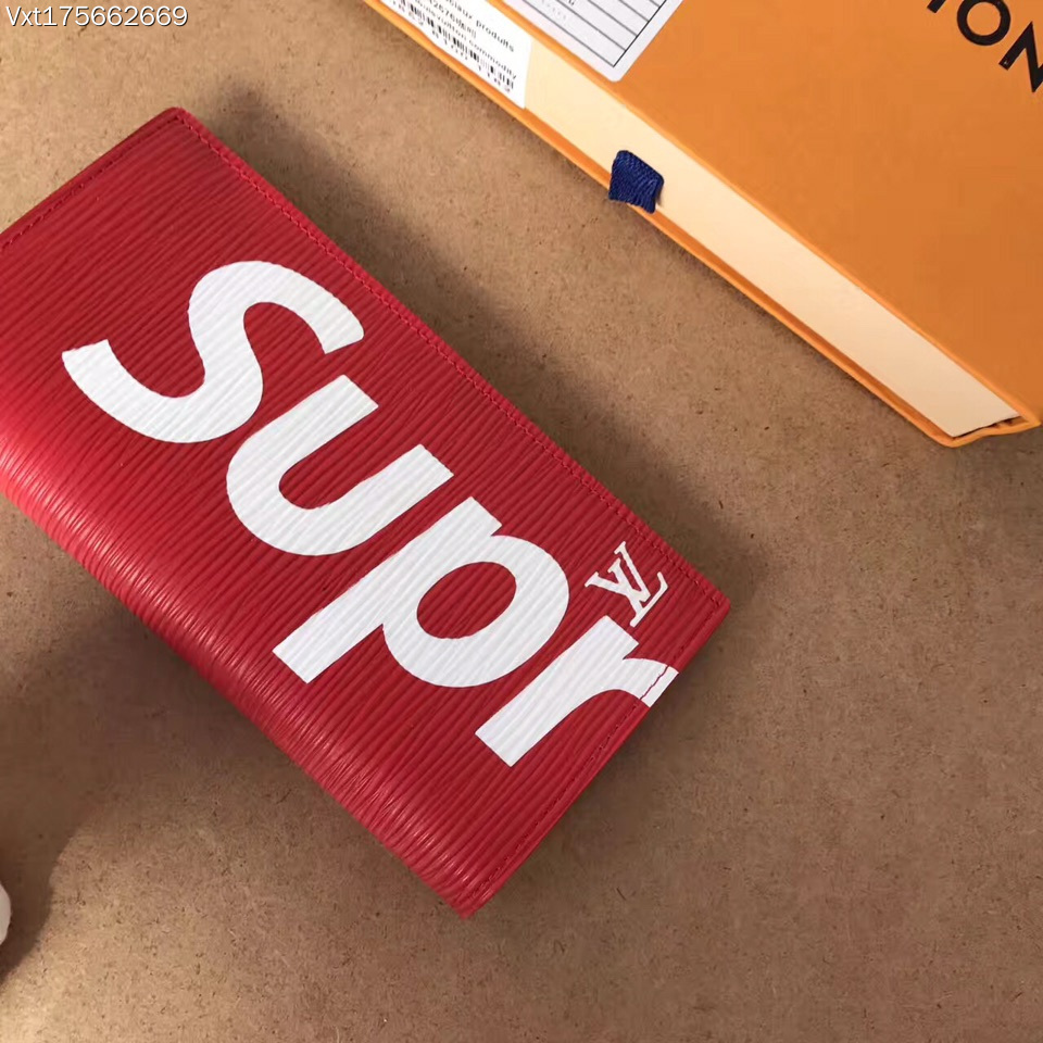 supreme louis vuitton - Rojo