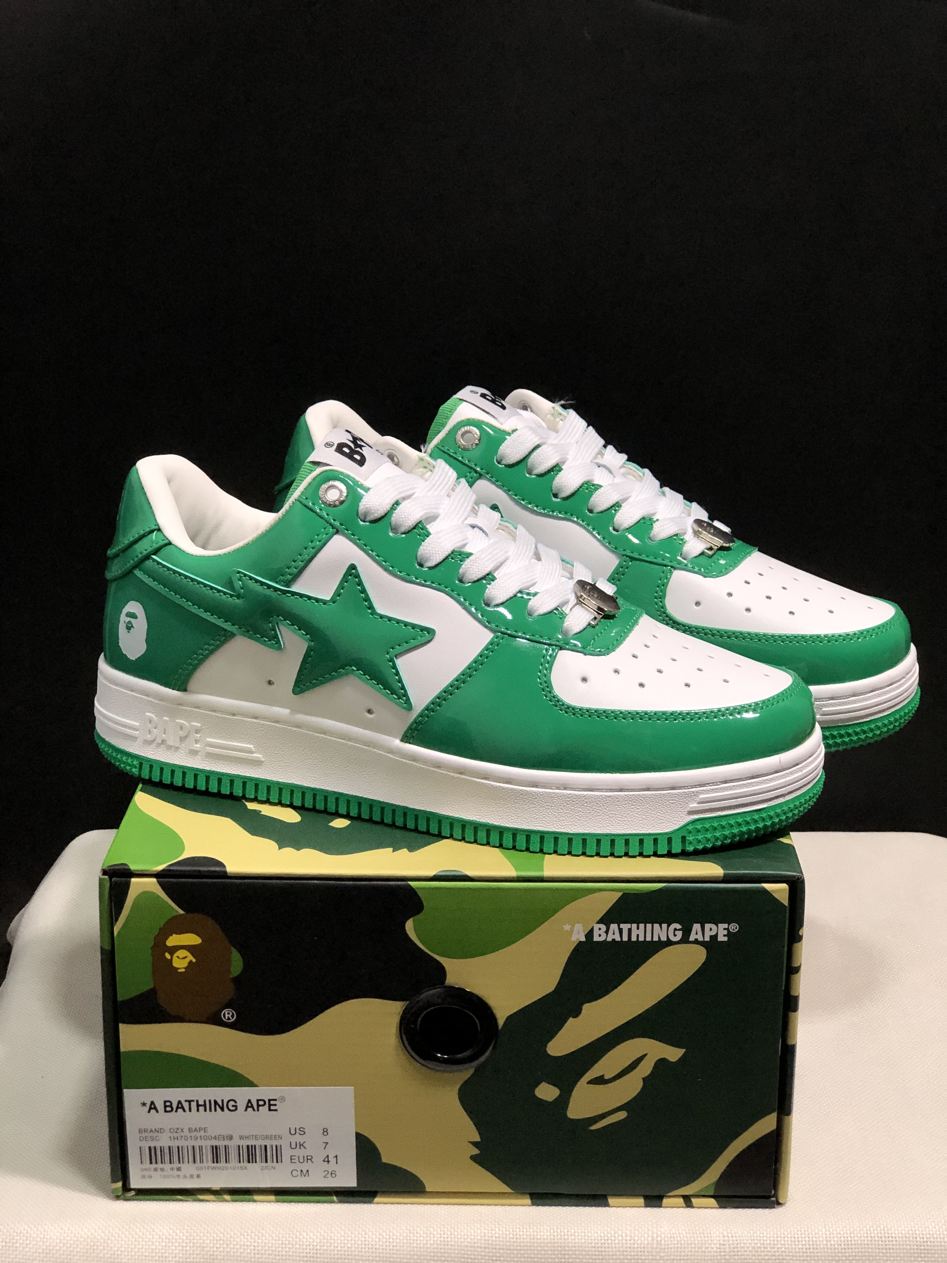 bape sta - Verde Blanco