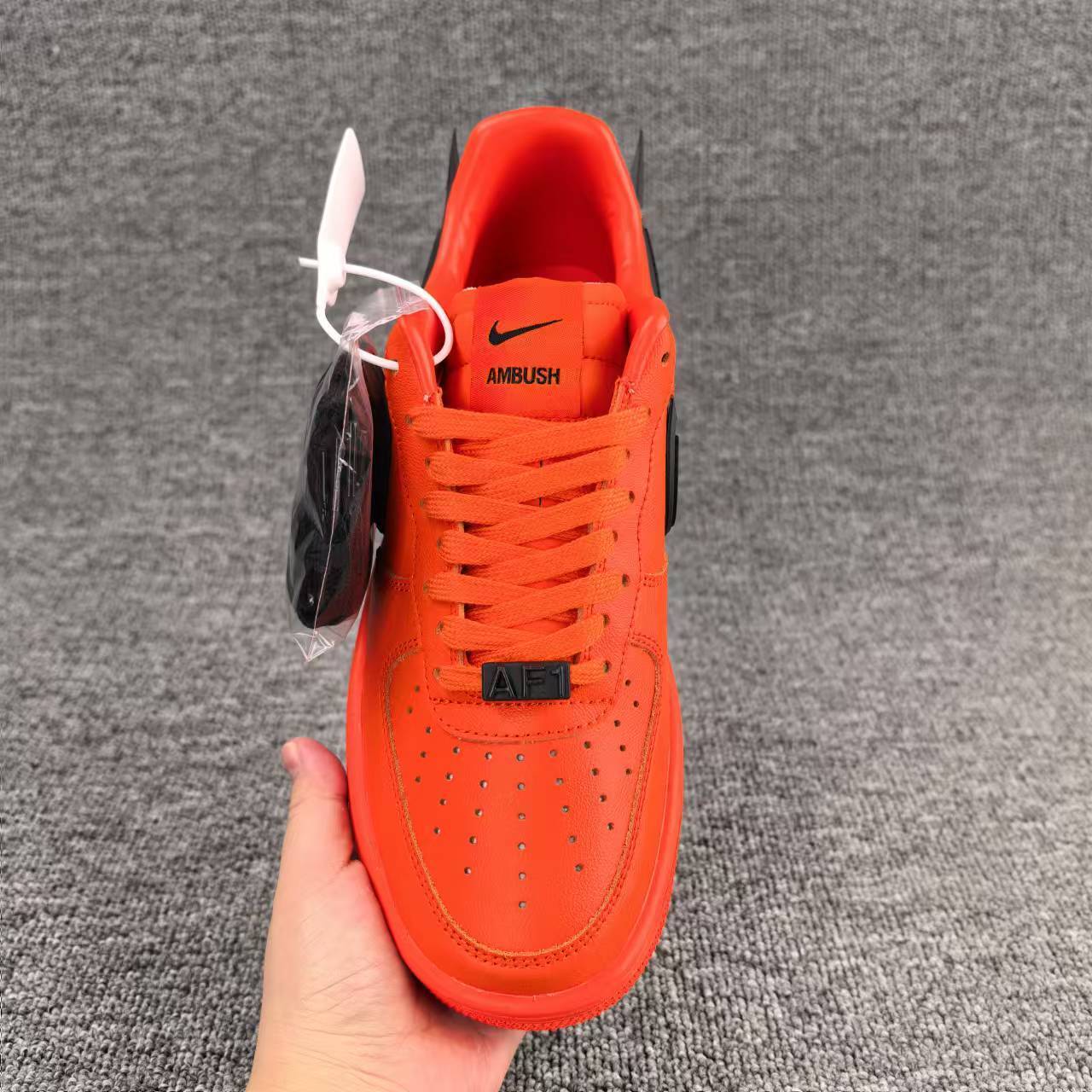 nike air force 1 - Rojo Negro