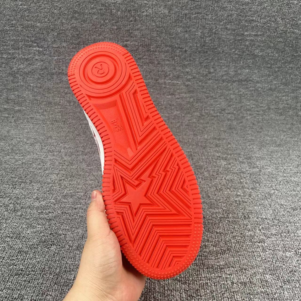 bape sta - Blanco Rojo