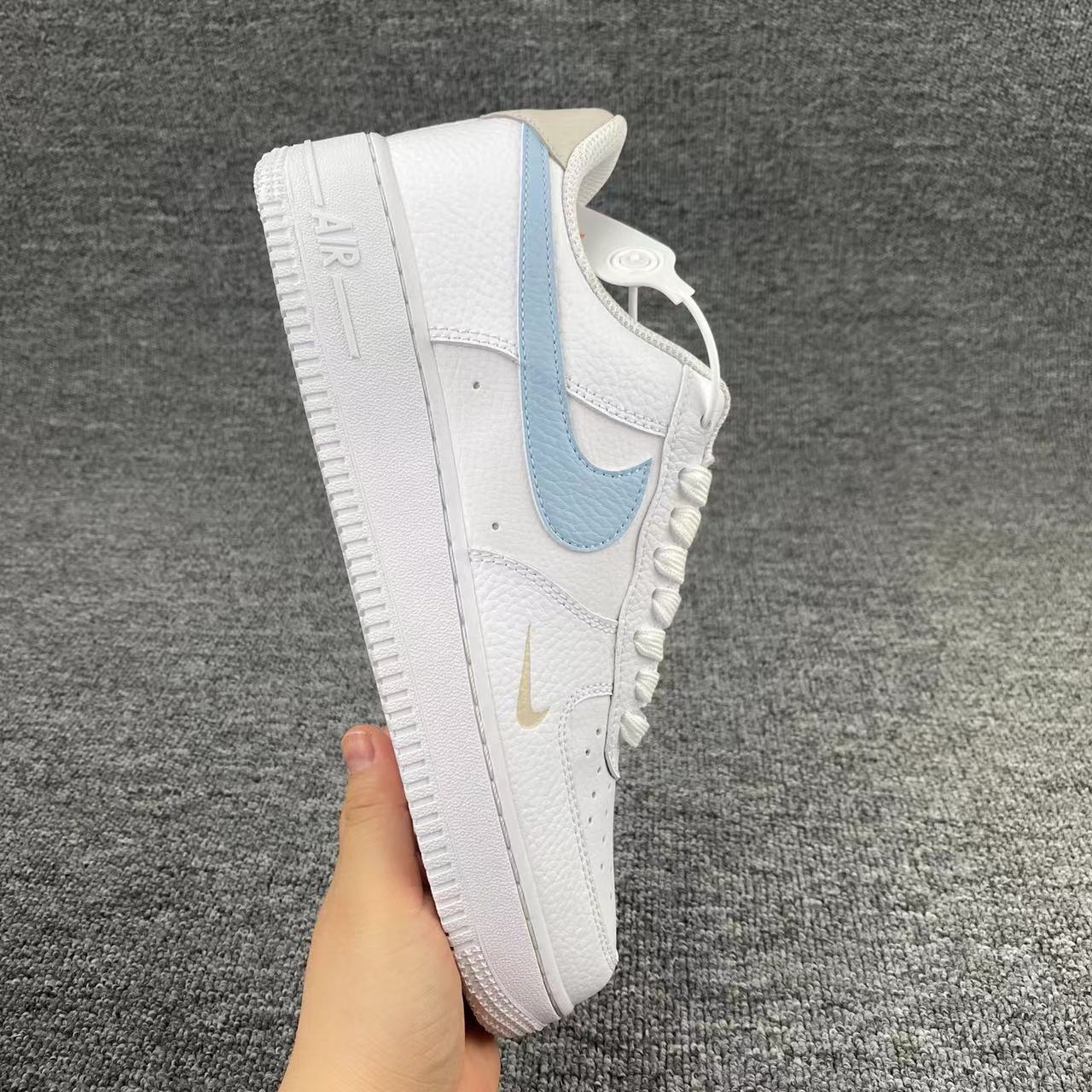 nike air force 1 - Blanco Celeste