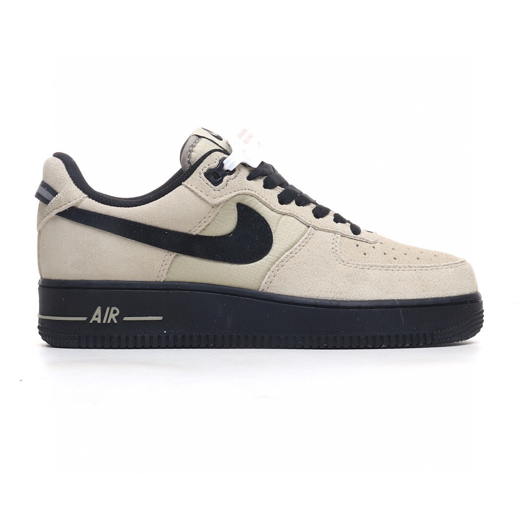 nike air force 1 - Gris Cafe Negro