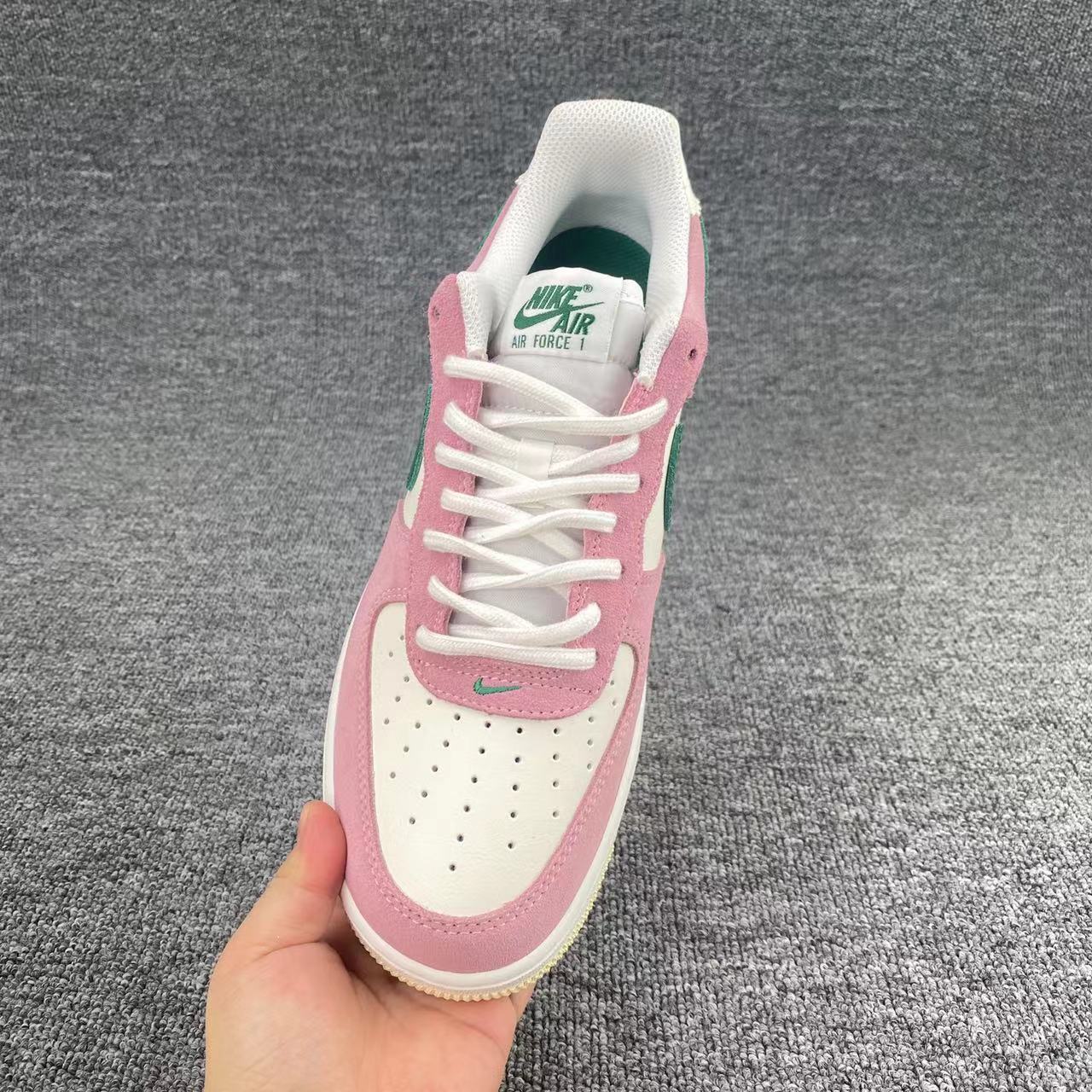 nike air force 1 - Rosado Verde Blanco