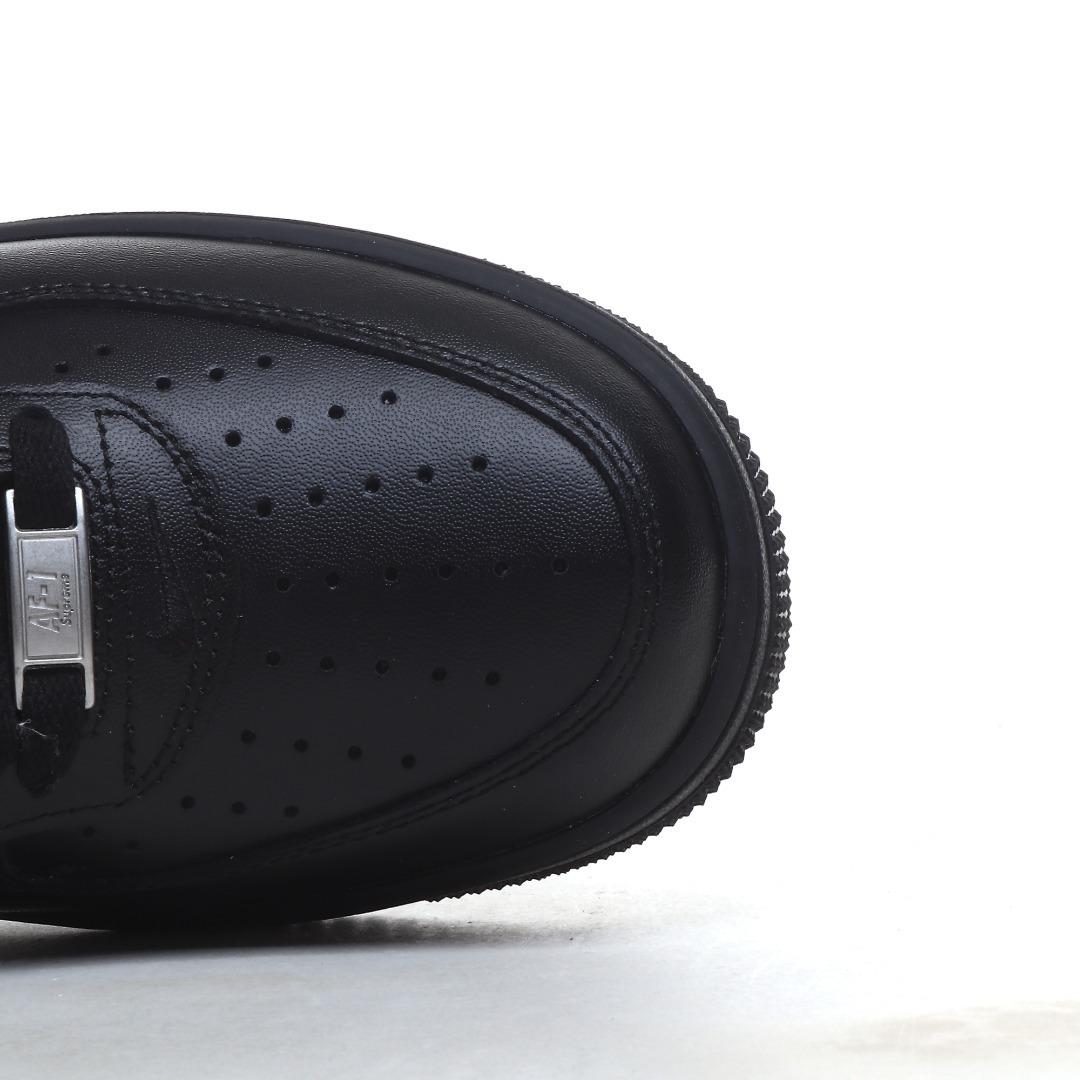 nike air force 1 - Negro Blanco