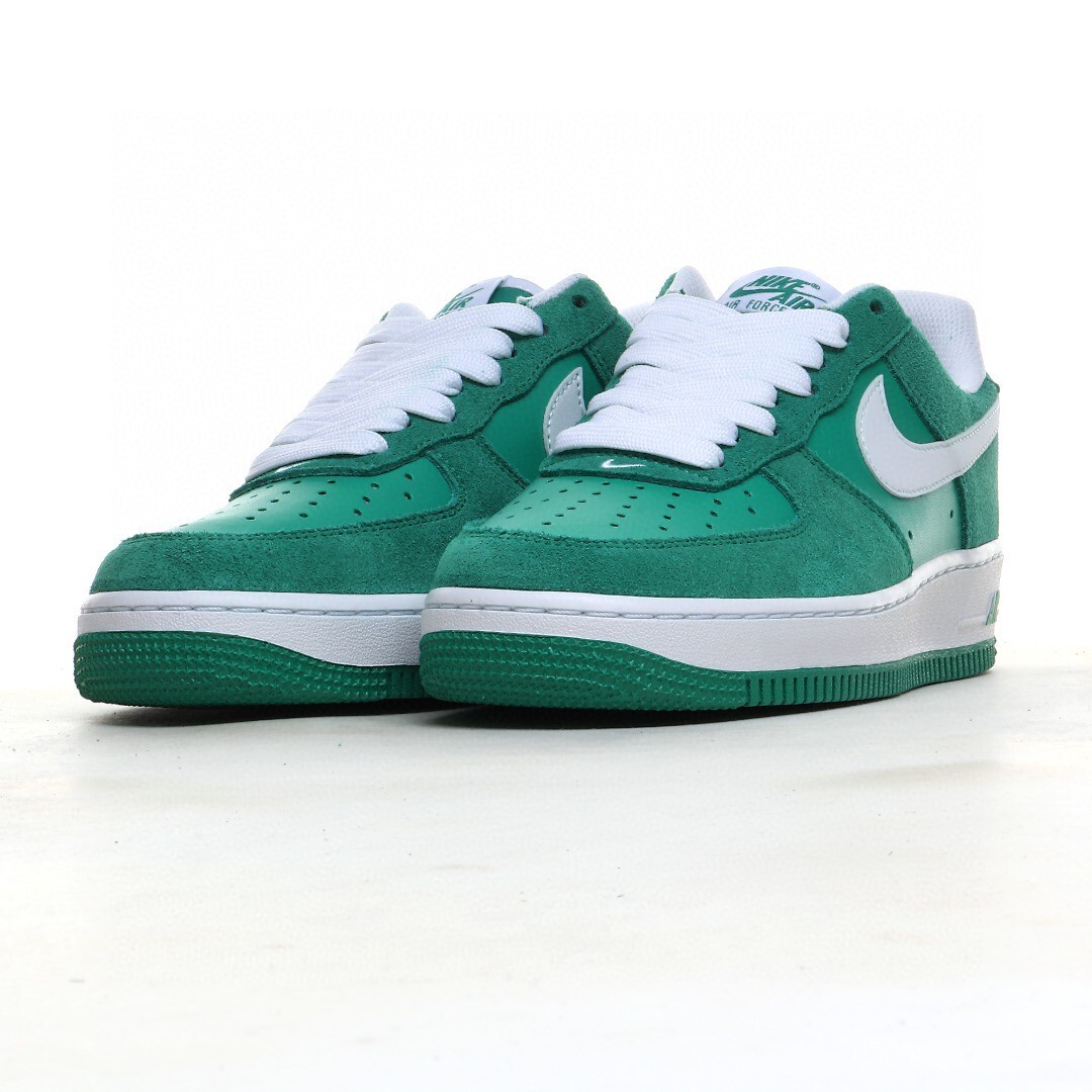 nike air force 1 - Verde Blanco