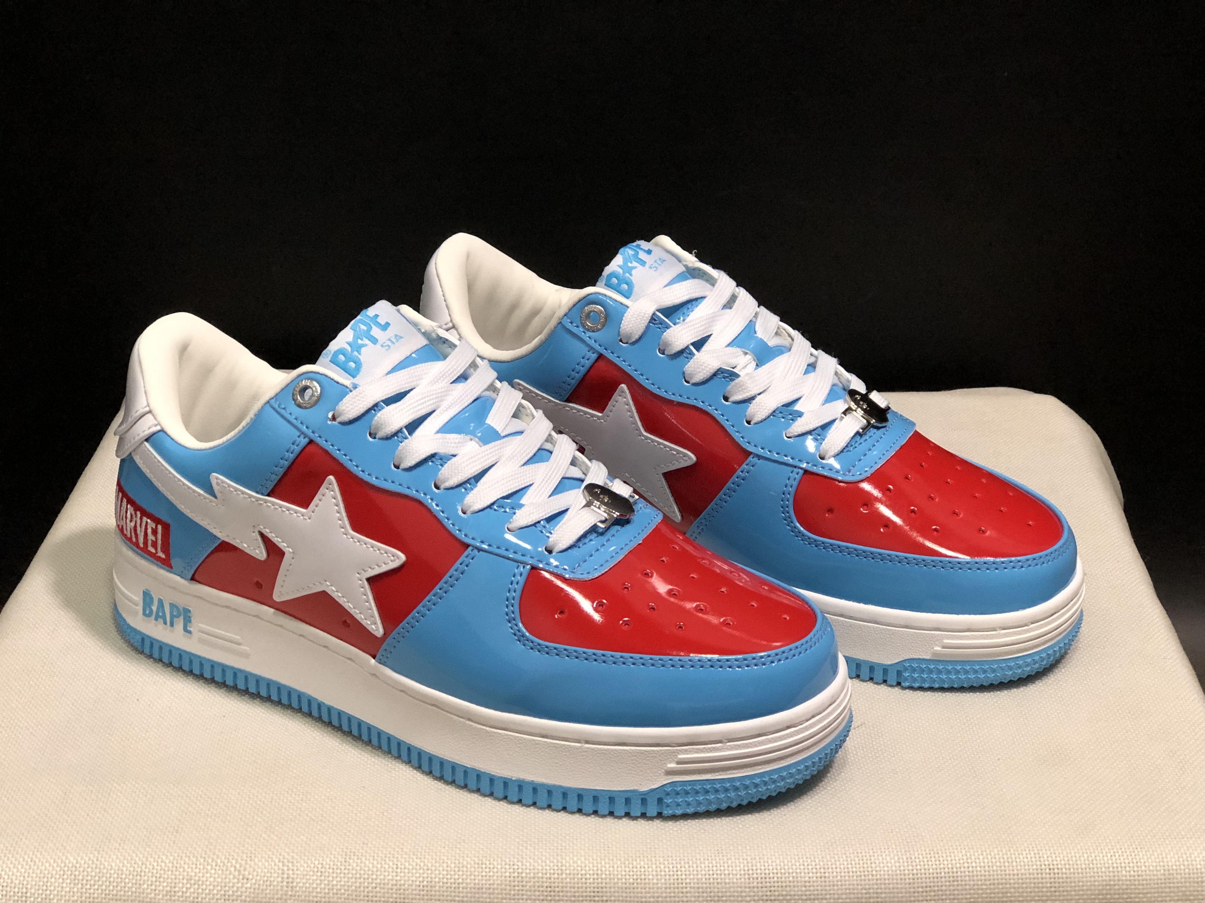 bape sta - Celeste Rojo