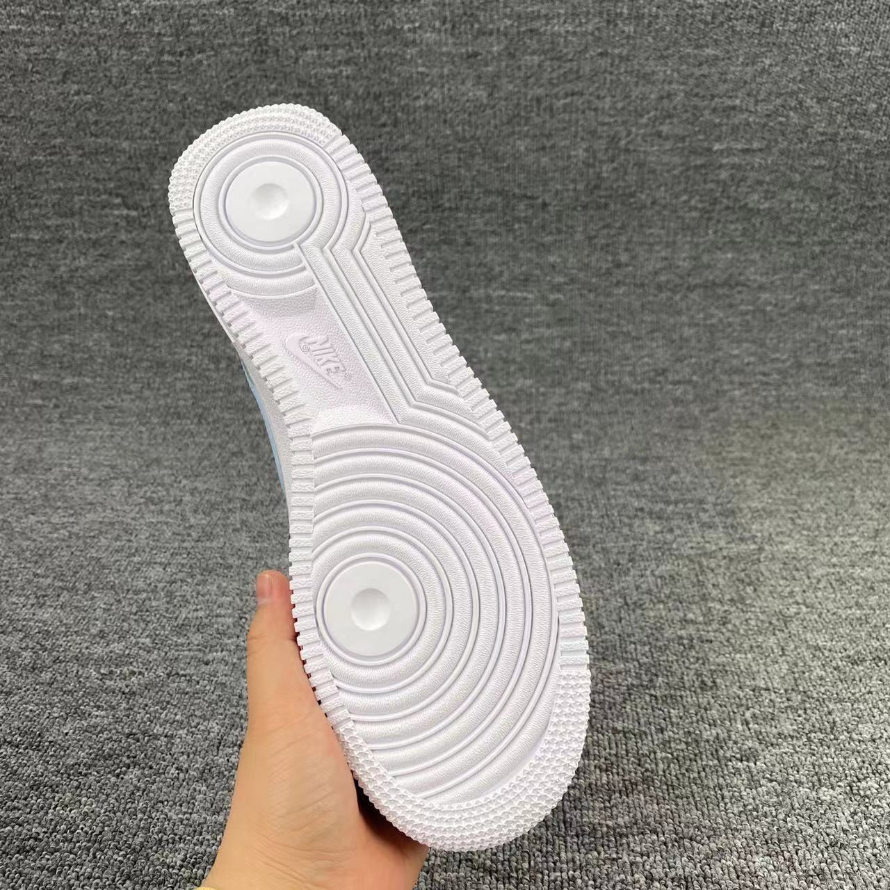 nike air force 1 - Celeste Blanco