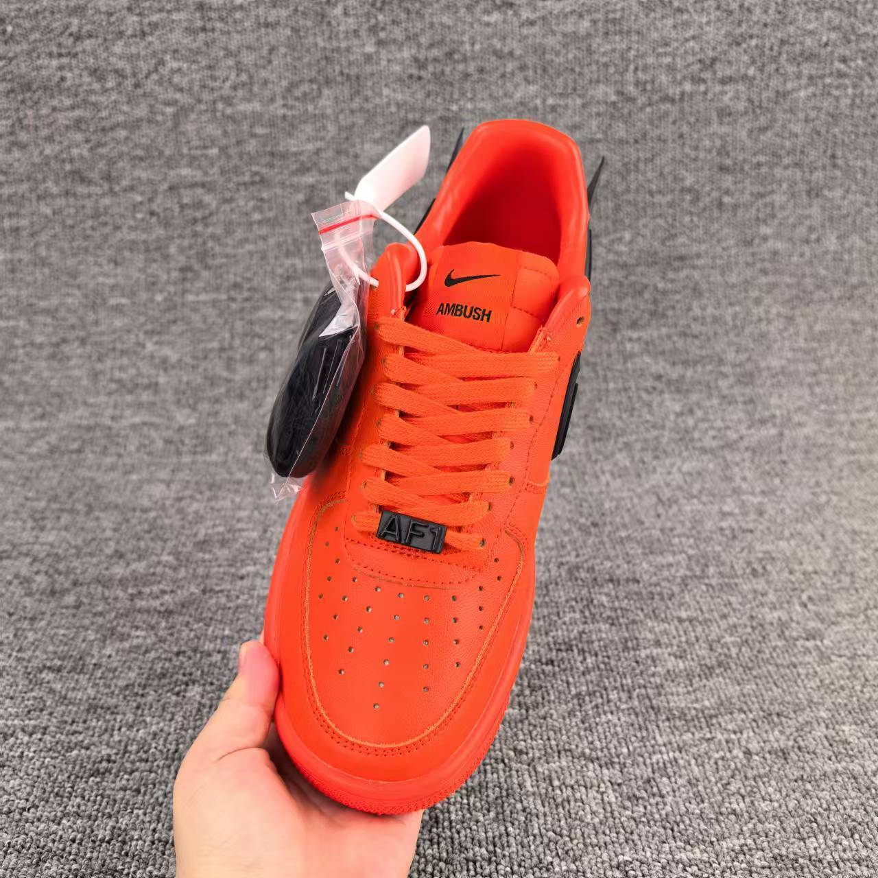 nike air force 1 - Rojo Negro