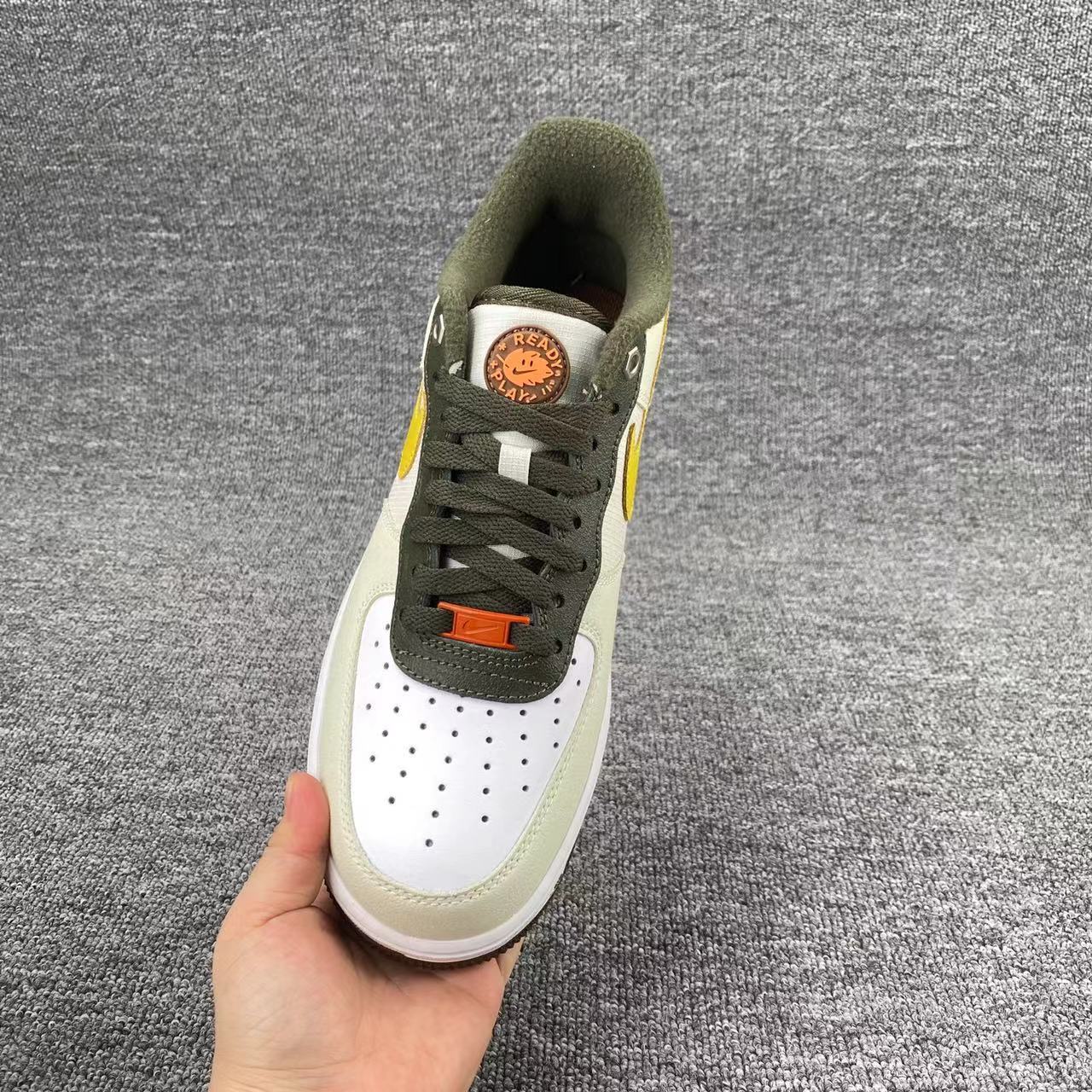 nike air force 1 - Blanco Amarillo