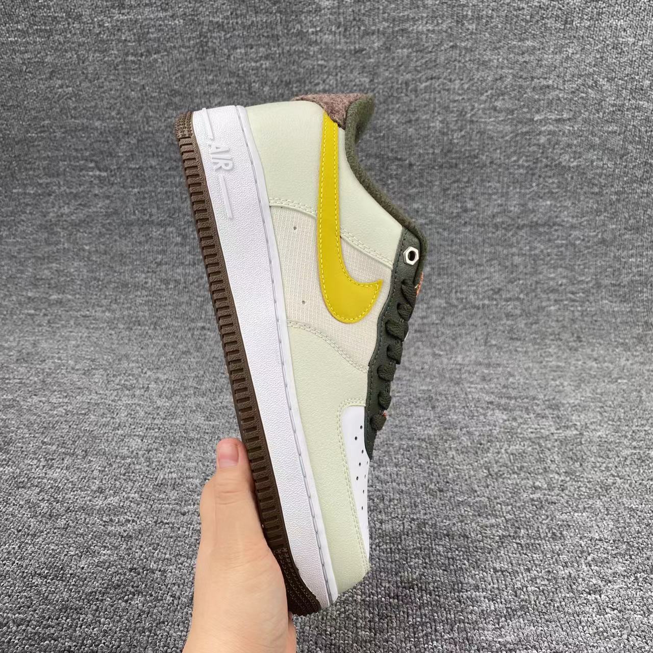 nike air force 1 - Blanco Amarillo