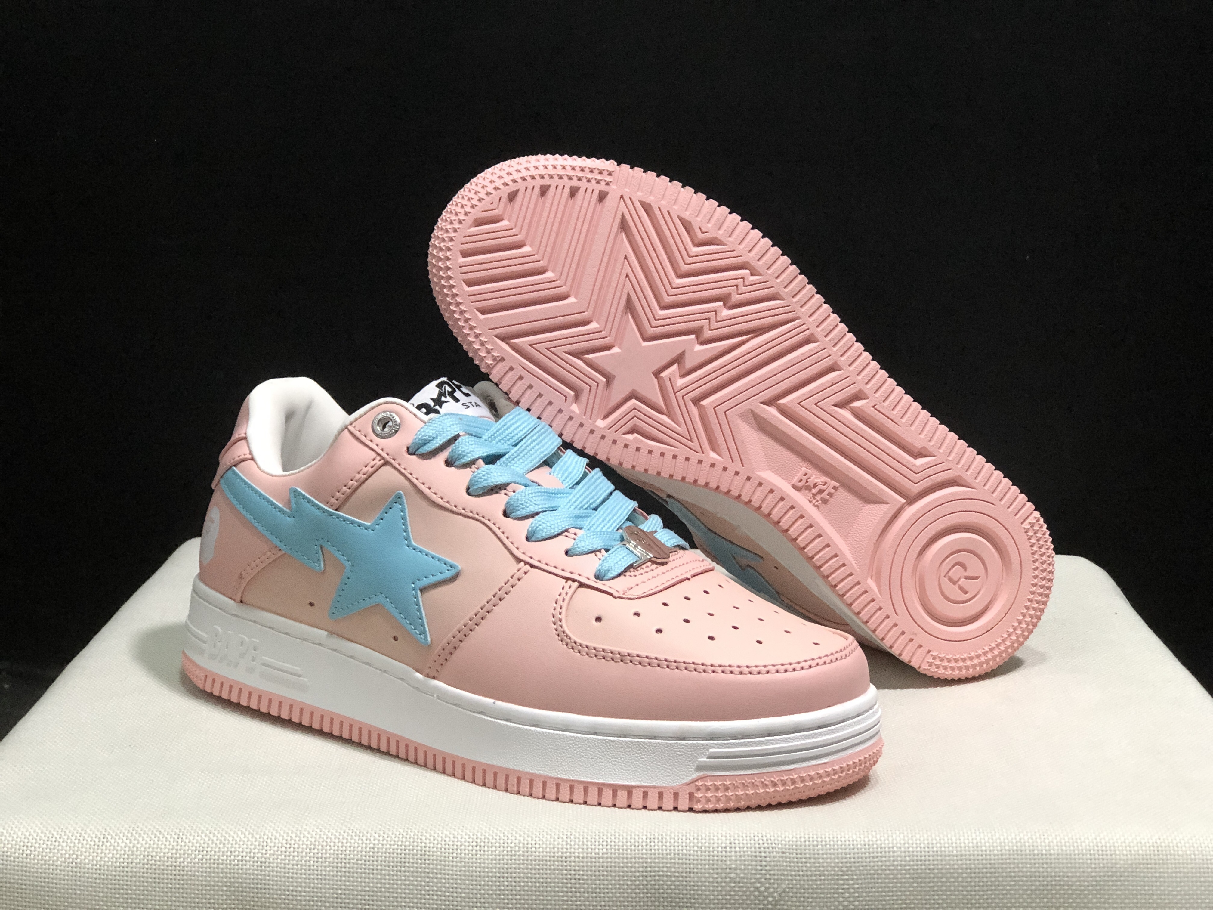 bape sta - Rosado Celeste
