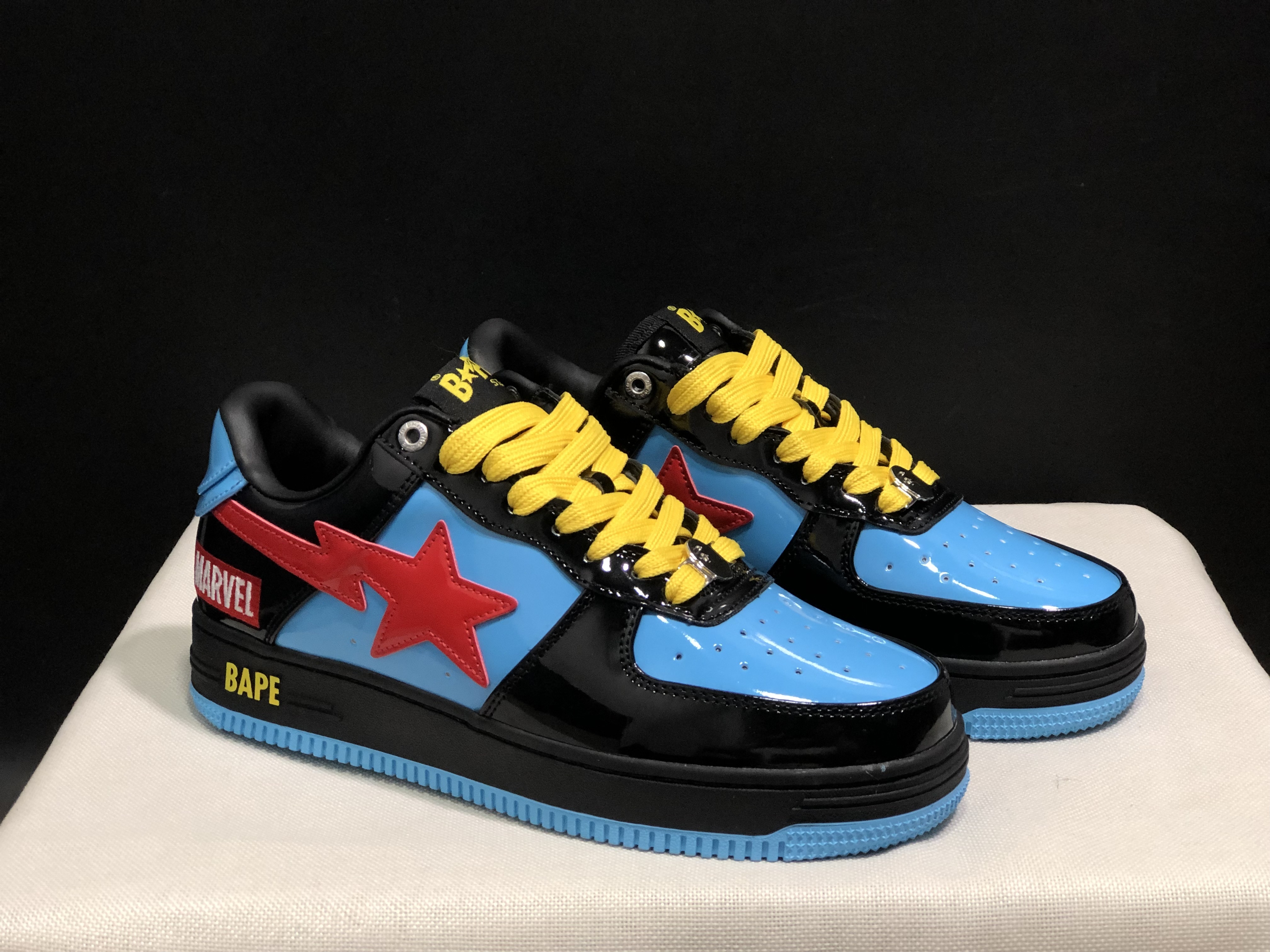 bape sta - Negro Rojo Amarillo