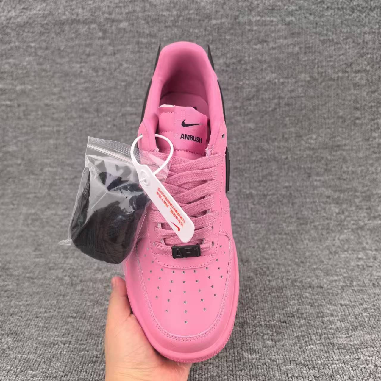 nike air force 1 - Rosado Negro