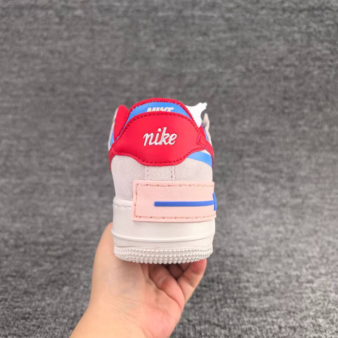 nike air force 1 - Rojo Rosado Durazno