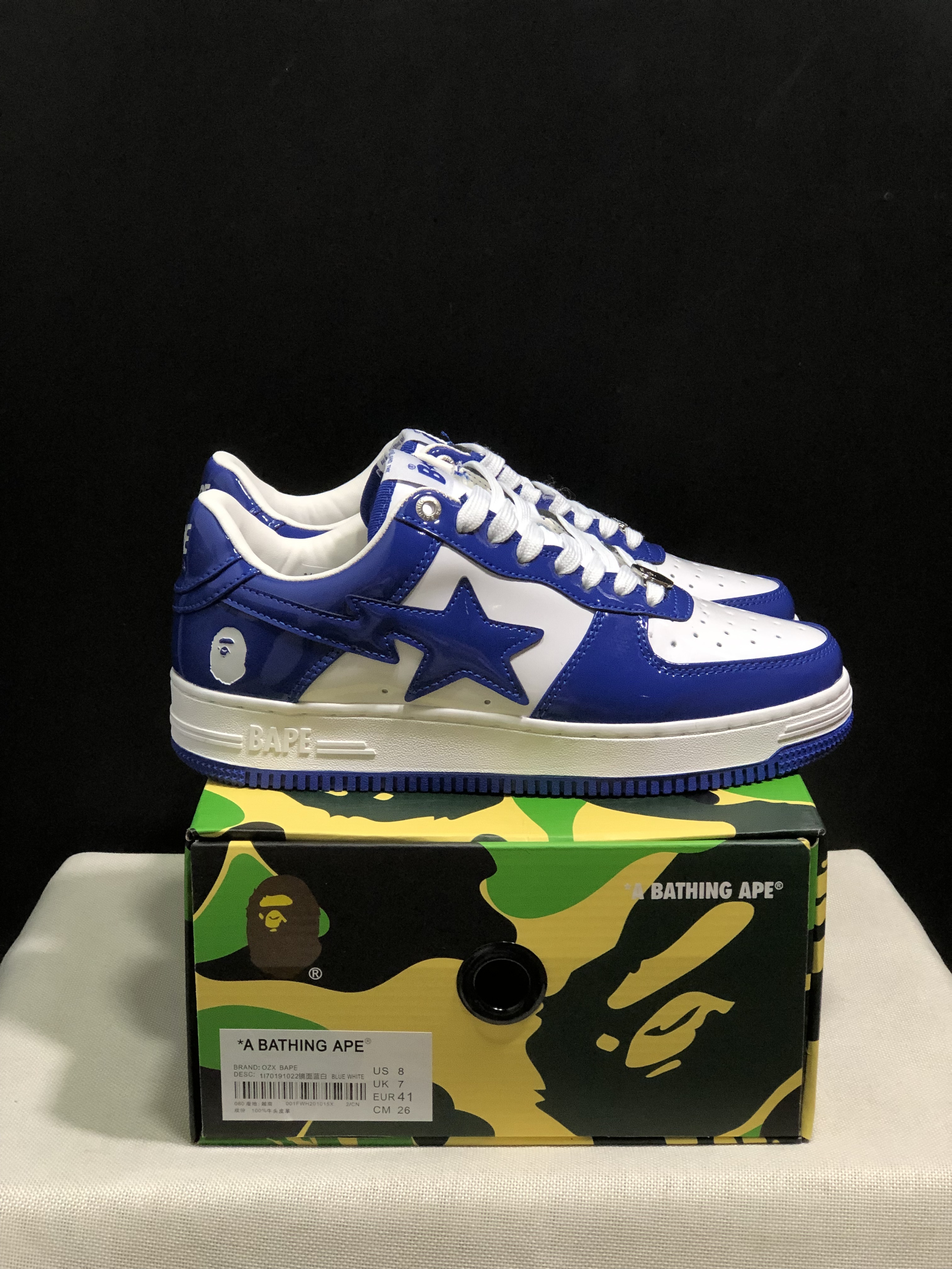 bape sta - Blanco Azul
