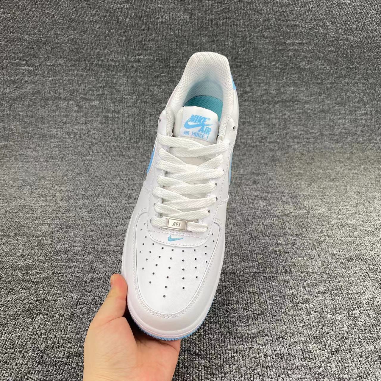nike air force 1 - Blanco Celeste