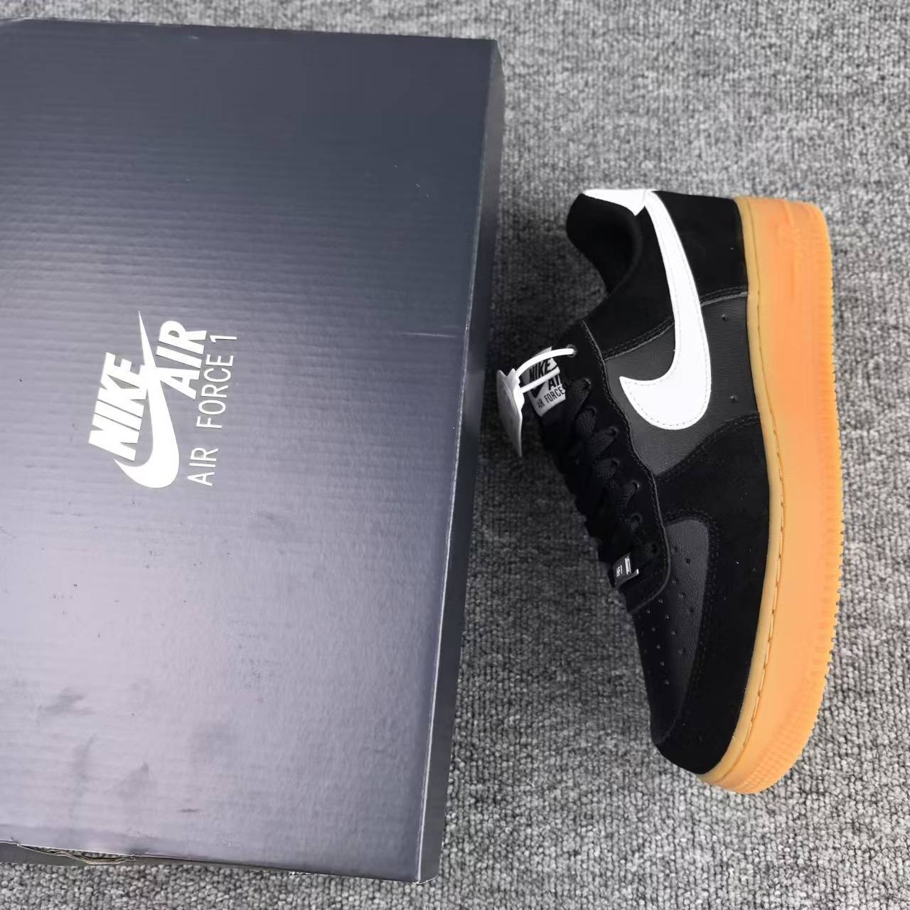 nike air force 1 - Negro Blanco