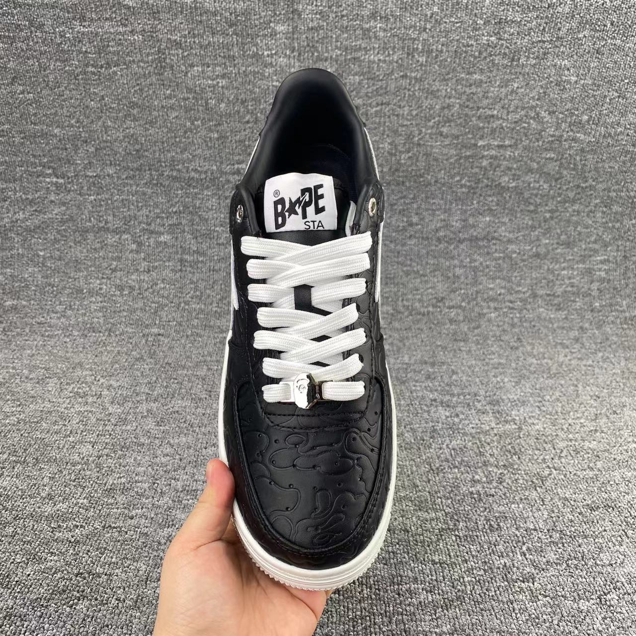 bape sta - Negro Blanco