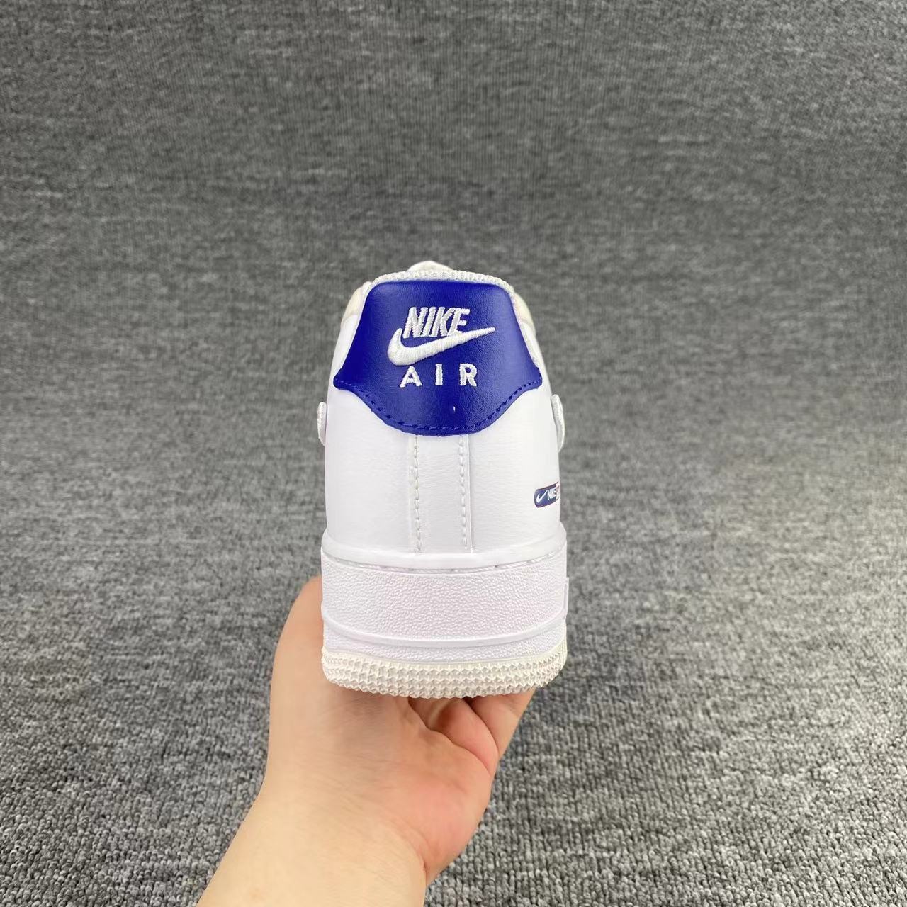 nike air force 1 - Blanco Rojo Azul