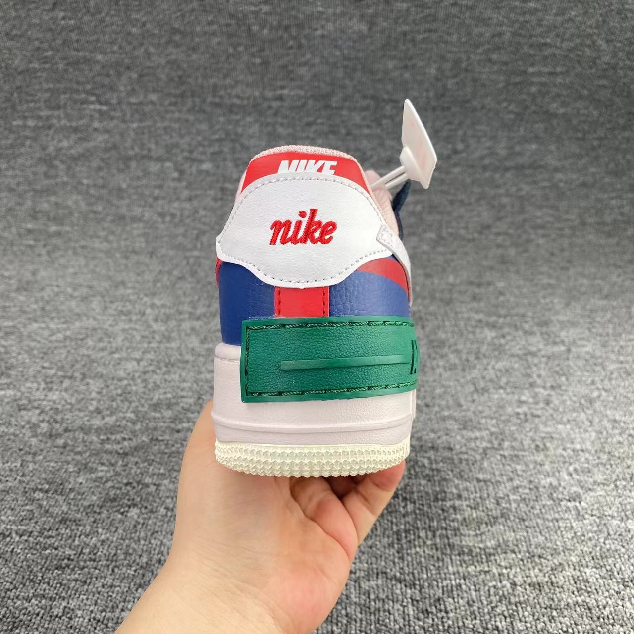 nike air force 1 - Azul Verde