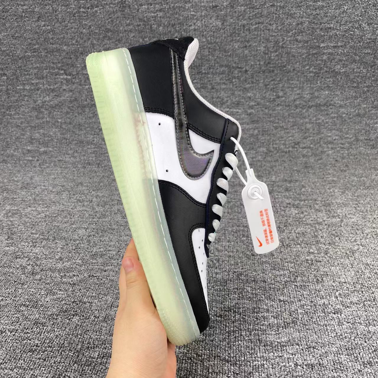 nike air force 1 - Negro Blanco