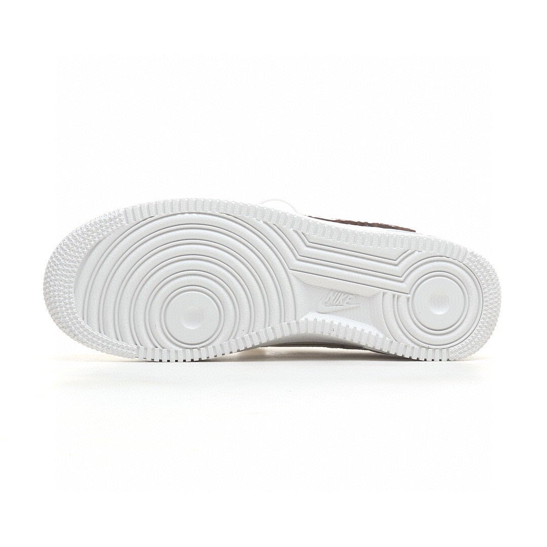 nike air force 1 - Blanco Plateado