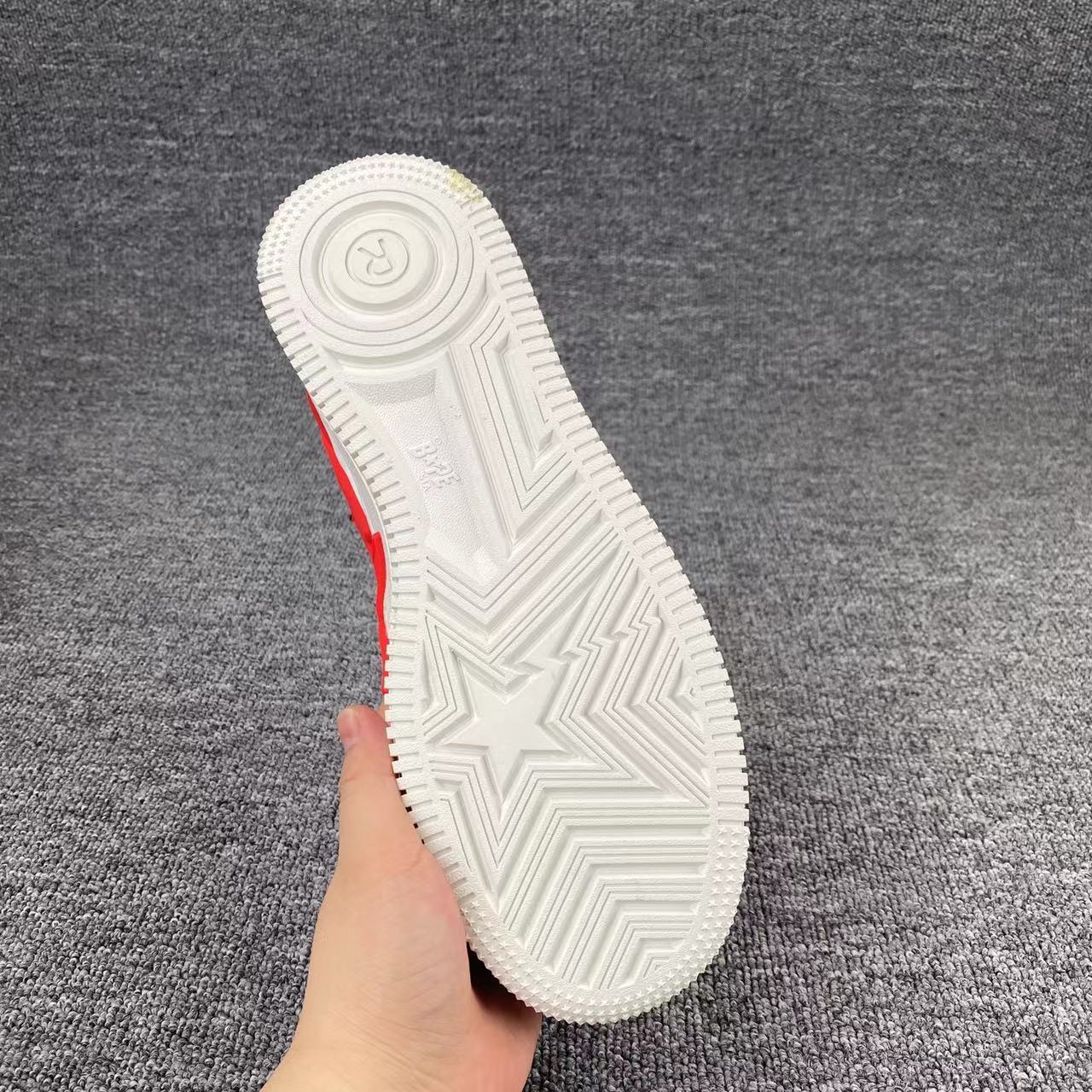 bape sta - Blanco Rojo