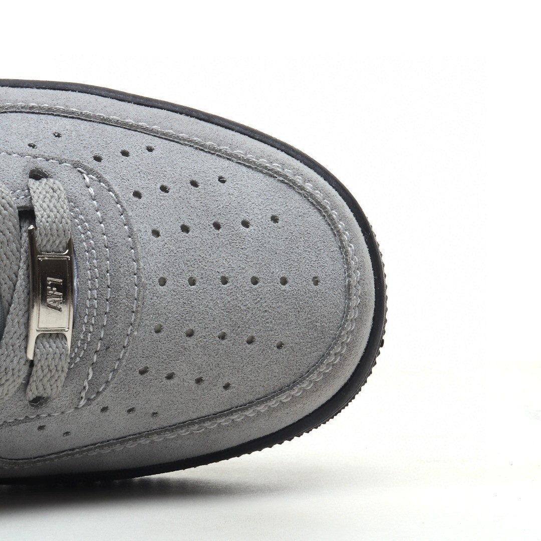 nike air force 1 - Gris Negro