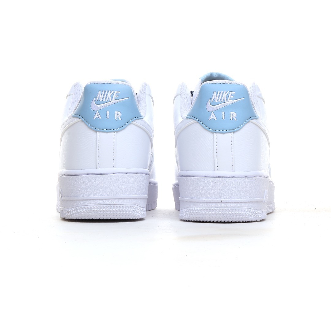 nike air force 1 - Blanco Celeste