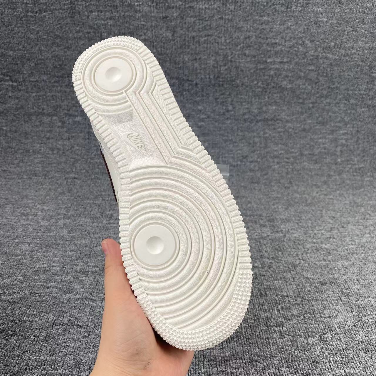 nike air force 1 - Gris Cafe