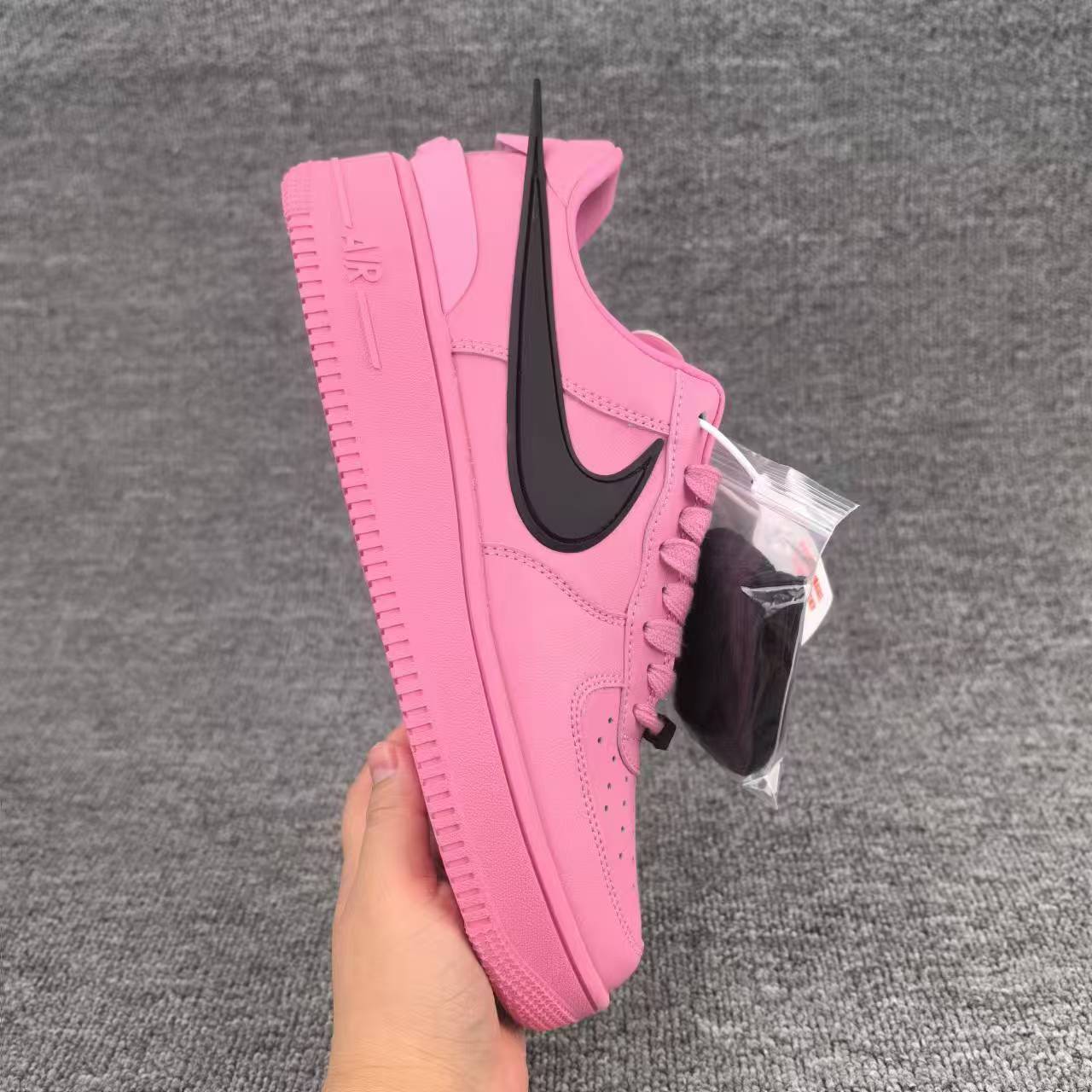nike air force 1 - Rosado Negro