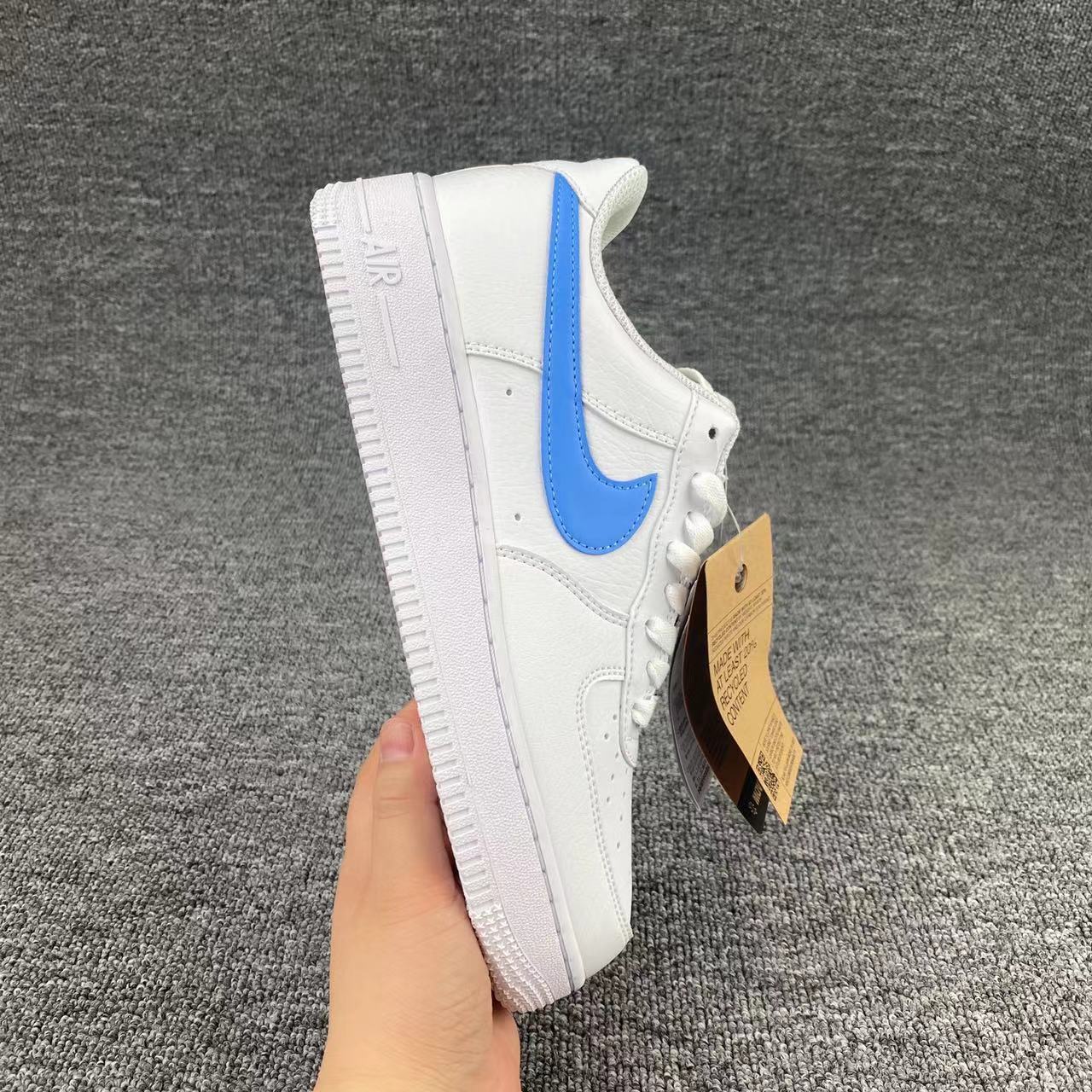nike air force 1 - Blanco Celeste