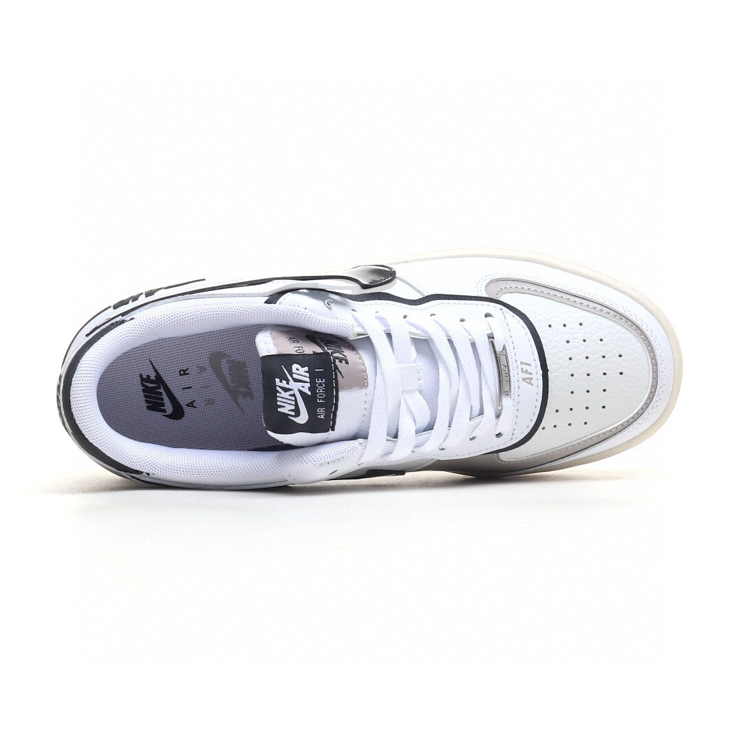 nike air force 1 - Blanco Negro