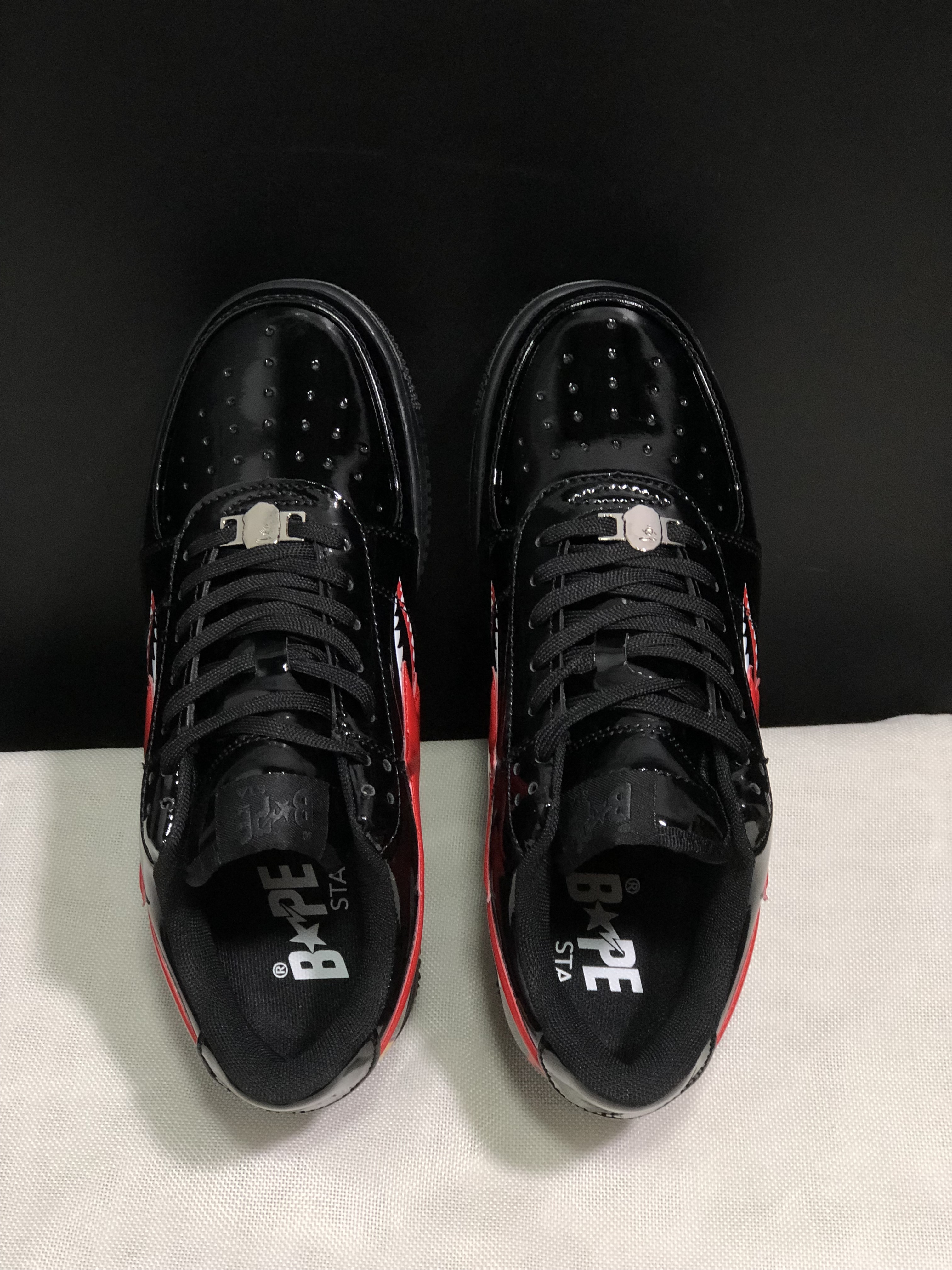 bape sta - Negro Rojo
