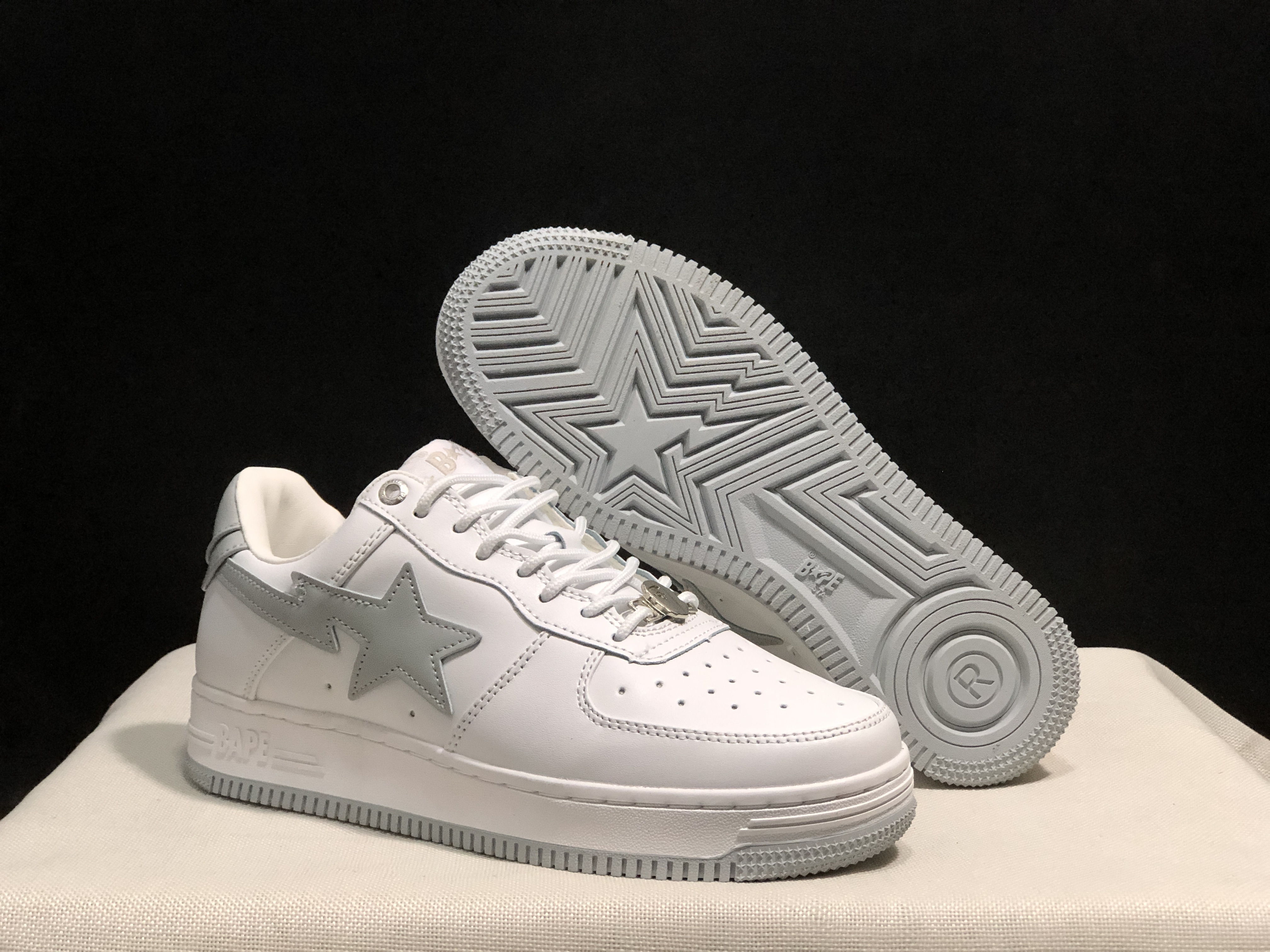 bape sta - Blanco Gris